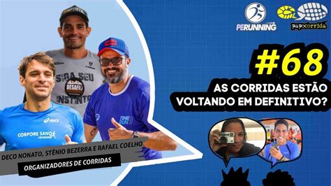 PAPO CORRIDA AO VIVO As CORRIDAS estão VOLTANDO em DEFINITIVO