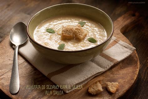 Vellutata Di Sedano Rapa E Verza Senza Latte Glutine Sano Con Gusto