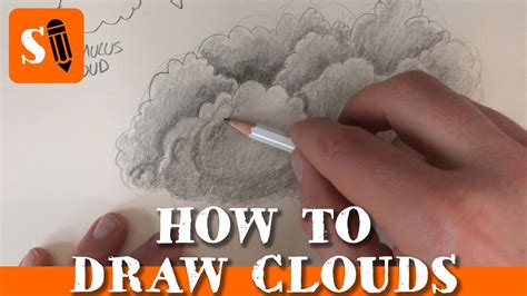 Draw Clouds With Pencil