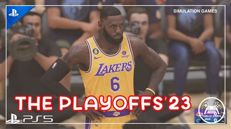 NBA 2K23 GAMEPLAY Memphis Grizzlies VS LA Lakers Playoffs Game 02