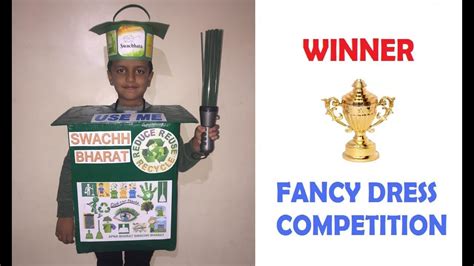 WINNER OF FANCY DRESS COMPETITION SWACHH BHARAT Fancy Dress