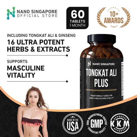 Nano Singapore Tongkat Ali Plus Tongkat Ali Maca Horny Goat Weed