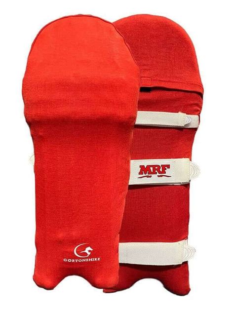 Cricket Pads Colored Skins – Red | Cricket Store