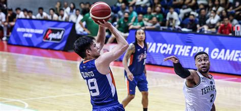 Quinto Takes Charge Lifts Meralco Past Terrafirma News PBA The