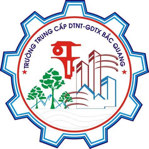 vector logo truong trung cap nghe  toc noi tru bac quang tcd