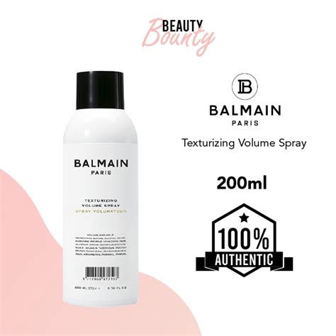 Balmain Texturizing Volume Spray 200ml Shopee Malaysia