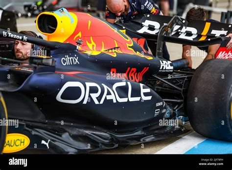 Red Bull Racing Honda RB18 Mechanical Detail Of The Sidepod Floor