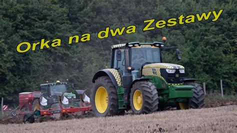 Orka dwoma traktorami JohnDeere Porównanie nowej i starej wersji M