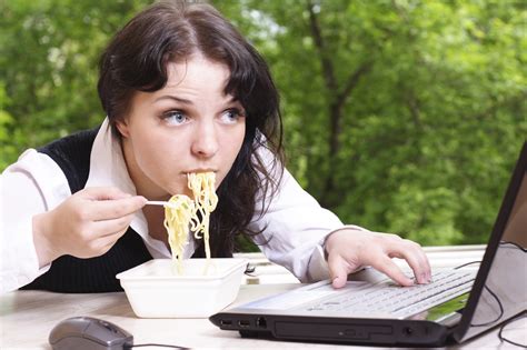 Eating At Your Desk