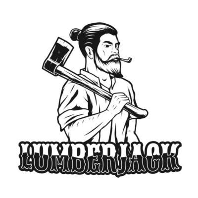 Lumberjack Logo Vector Art, Icons, and Graphics for Free Download