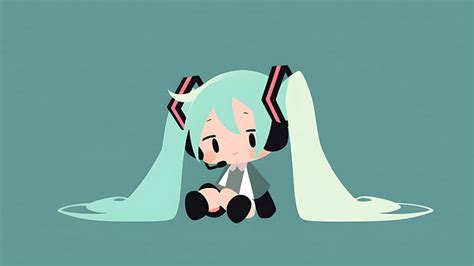 Chibi Hatsune Miku Desktop Wallpaper - Hatsune Miku Wallpaper