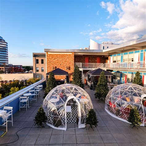 Durham Hotel Rooftop Igloo Lyndon Vernon