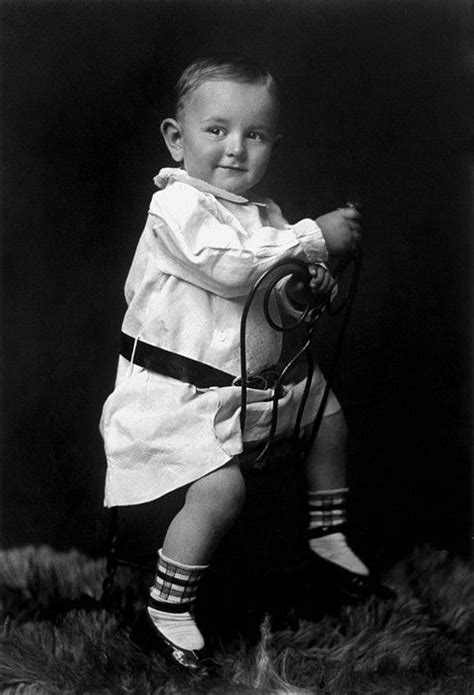 Lyndon Johnson as a baby