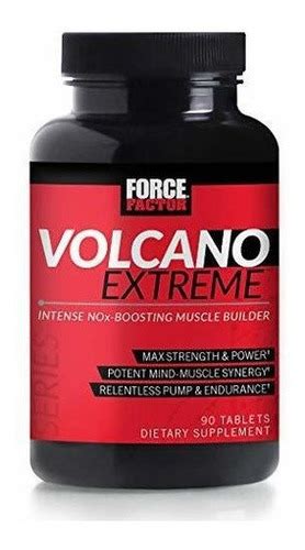 Volcano Extreme Pre Workout Oxric Nitric Booster Con Env O Gratis