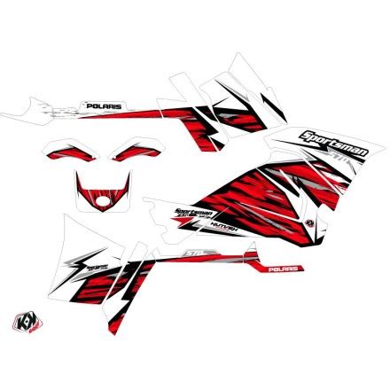 Kit Déco Quad Jungle Polaris 570 Sportsman Touring Rouge 2018 2023