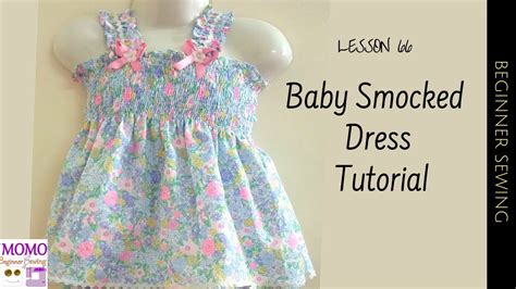 Smocked Frock Tutorial Smocked Dress For Baby Beginners Sewing