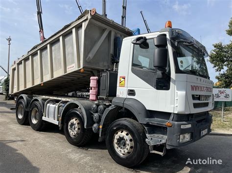 IVECO Trakker 360 8x4 ALU KIPPER NEW ENGINE NEUE MOTOR On 317 000km