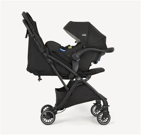 Joie Tourist Stroller Shale Pushchair Travel Black Babysecurity