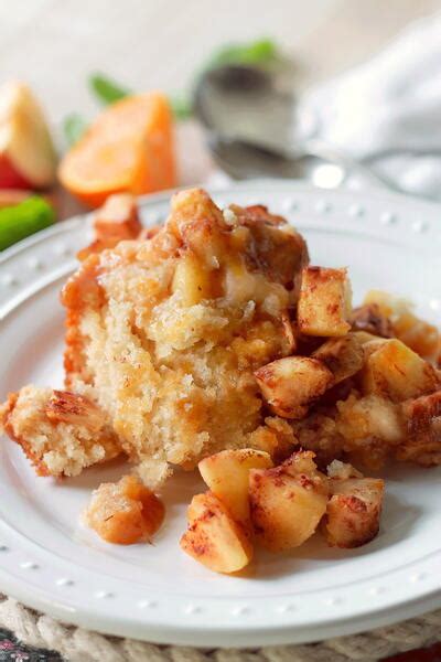 Slow Cooker Apple Pudding Cake