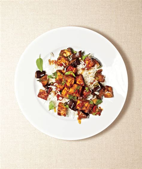 Eggplant and Tofu Stir-Fry Recipe