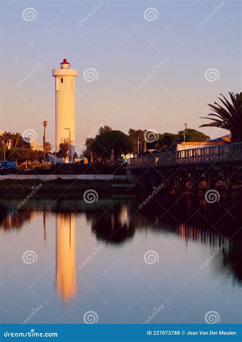 Milnerton Lighthouse Sunrise Editorial Stock Photo - Image of south ...