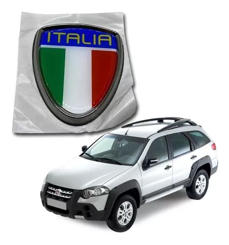 Emblema Sigla S Rie It Lia Fiat Palio Weekend Original Frete Gr Tis