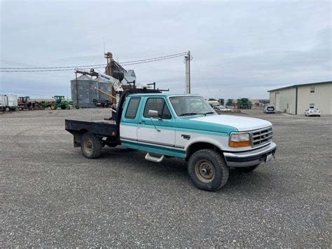 1997 Ford F 250 Flatbed Pickup Booker Auction Company