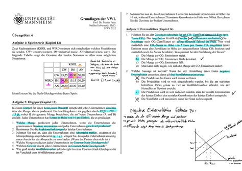 Uebungsblatt Aufgabenstellung Mit L Sung Und Notizen Grundlagen