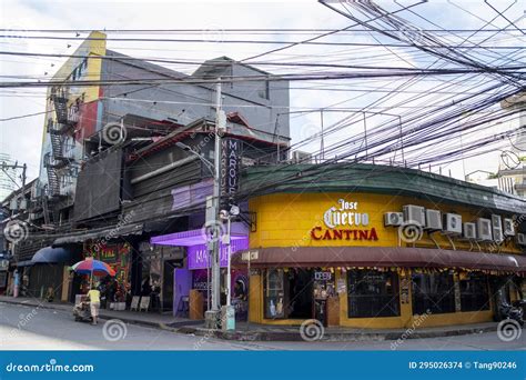 P Burgos Street In Makati City Of Manila Editorial Stock Image Image