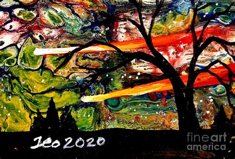 Vibrant Scenic Exposive Sky Art By Teo Alfonso 1 Painting By Teo Alfonso Pixels