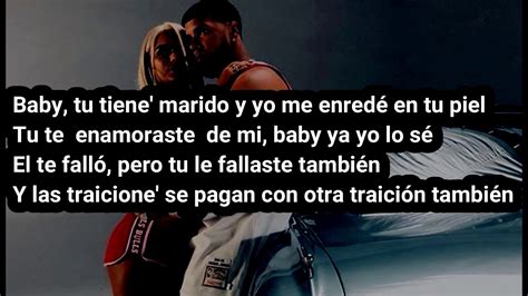 Karol G Ft Anuel Aa Culpables Letra Youtube