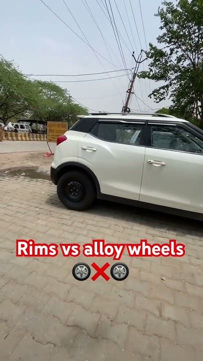 Alloy Wheels Vs Rims 🛞🔥😱 Trending Shorts Youtube