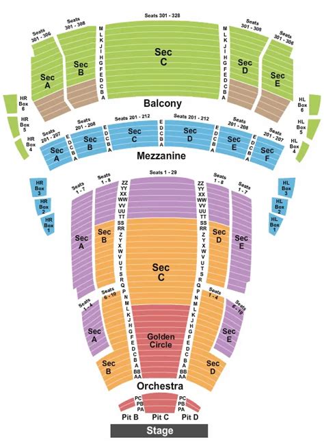 Buell Theater Seating Map Two Birds Home