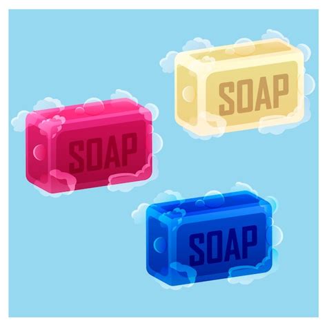 Premium Vector Bar Soap Vector Illustration