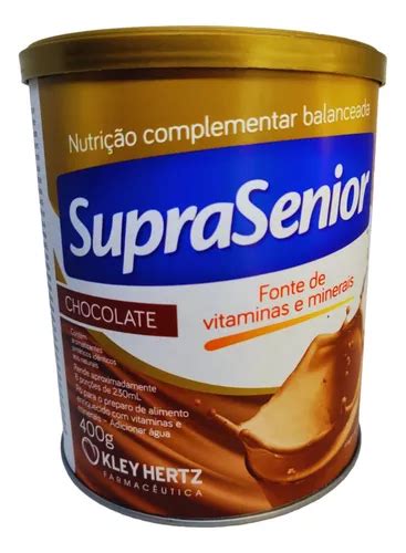 Suplemento Alimentar Em Pó Para Idoso Sabor Chocolate 400g MercadoLivre