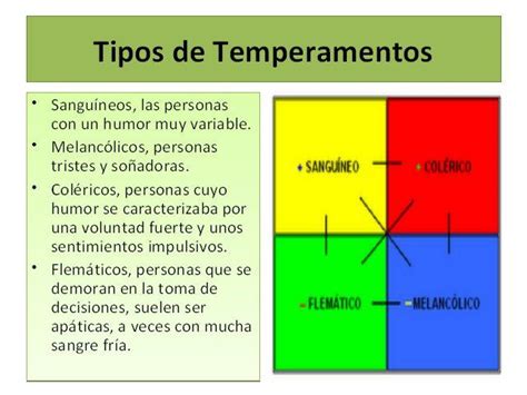 Los 4 Temperamentos Del Ser Humano 4 Temperamentos Tipos De