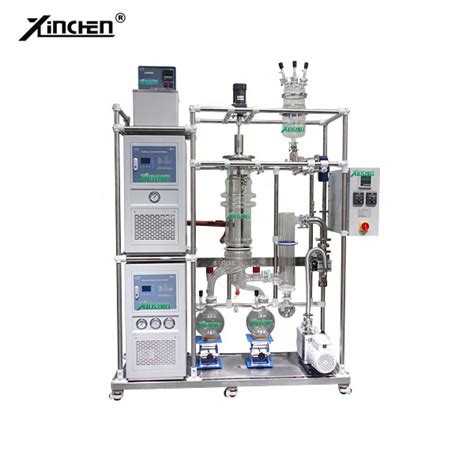 Continuous Oil Refinery Short Path Molecular Distillation Setup China