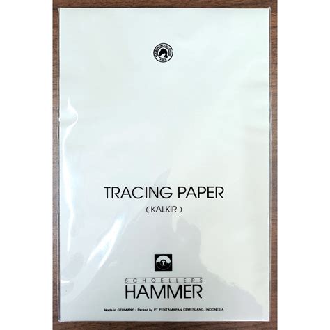 Jual Kertas Kalkir F Folio Gr Tracing Paper Hammer Shopee