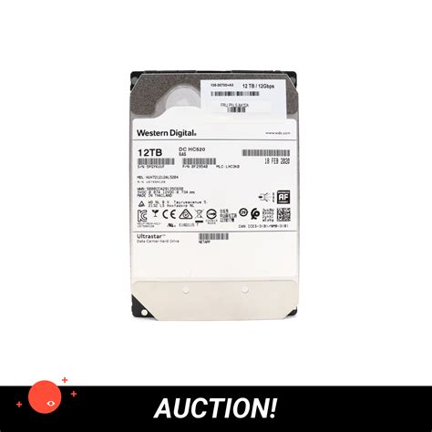 12TB HGST DC HC520 | SAS HDD | 7.2K 12Gbps 3.5" | HUH721212AL5204 ...