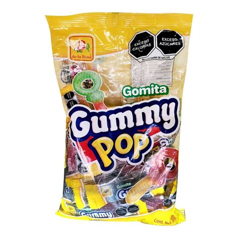 Gomita De La Rosa Gummy Pop Pzas De G C U Walmart