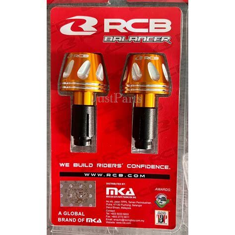 RCB HANDLE BAR END BALANCER M1 ALLOY Universal Shopee Philippines