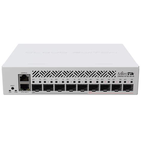 MikroTik CRS310 1G 5S 4S IN Multi Gigabit SOHO Router With 5 X 1G SFP