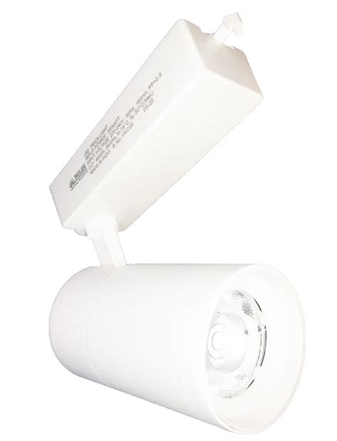 Watt Led Track Light White Housing Round Warm White At Rs