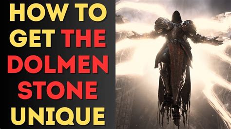 How To Get The Dolmen Stone Unique In Diablo 4 YouTube