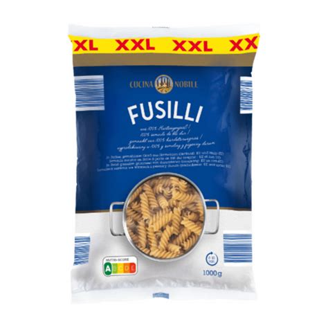 CUCINA NOBILE Fusilli XXL 000g Von ALDI Nord Ansehen