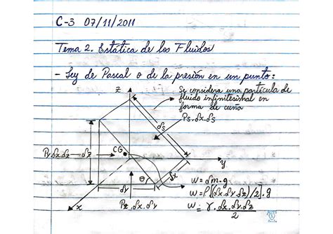 Solution Est Tica De Los Fluidos Con Ejercicios Resueltos Studypool