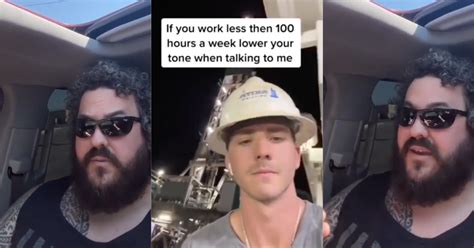 A Man Bragged About How He Works 100 A Week And Shames Those Who Don’t ...