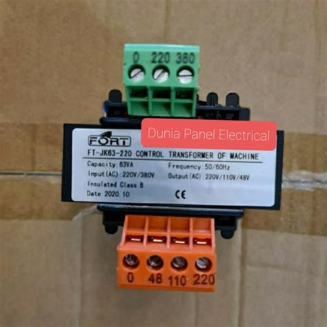 Jual Baru Multi Transformer Trafo Travo Step Down 63VA FORT Input