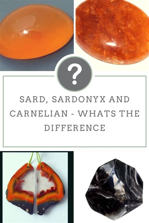 Sard Sardonyx And Carnelian Whats The Difference