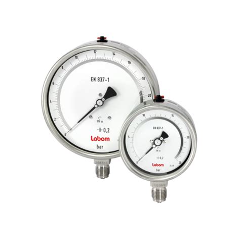 Series BA6200 Bourdon Tube Pressure Gauge Precision Instrument NS 100 160